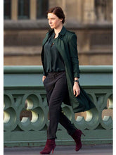 Rebecca Ferguson Mission Impossible 5 Green Trench Coat - jnjjackets